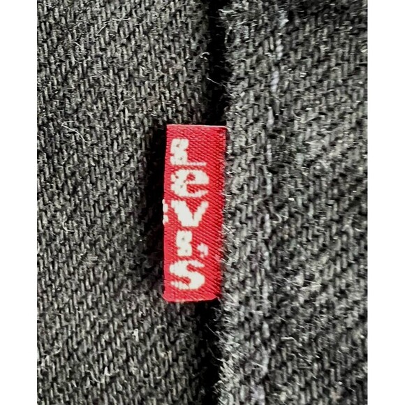 VTG 1994 Levis 550 Red Tab Black Made In USA Relaxed Fit Tapered Leg Mens 40x32 - Picture 4 of 12